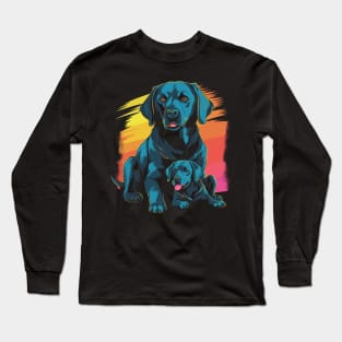 Labrador Retriever Fathers Day Long Sleeve T-Shirt